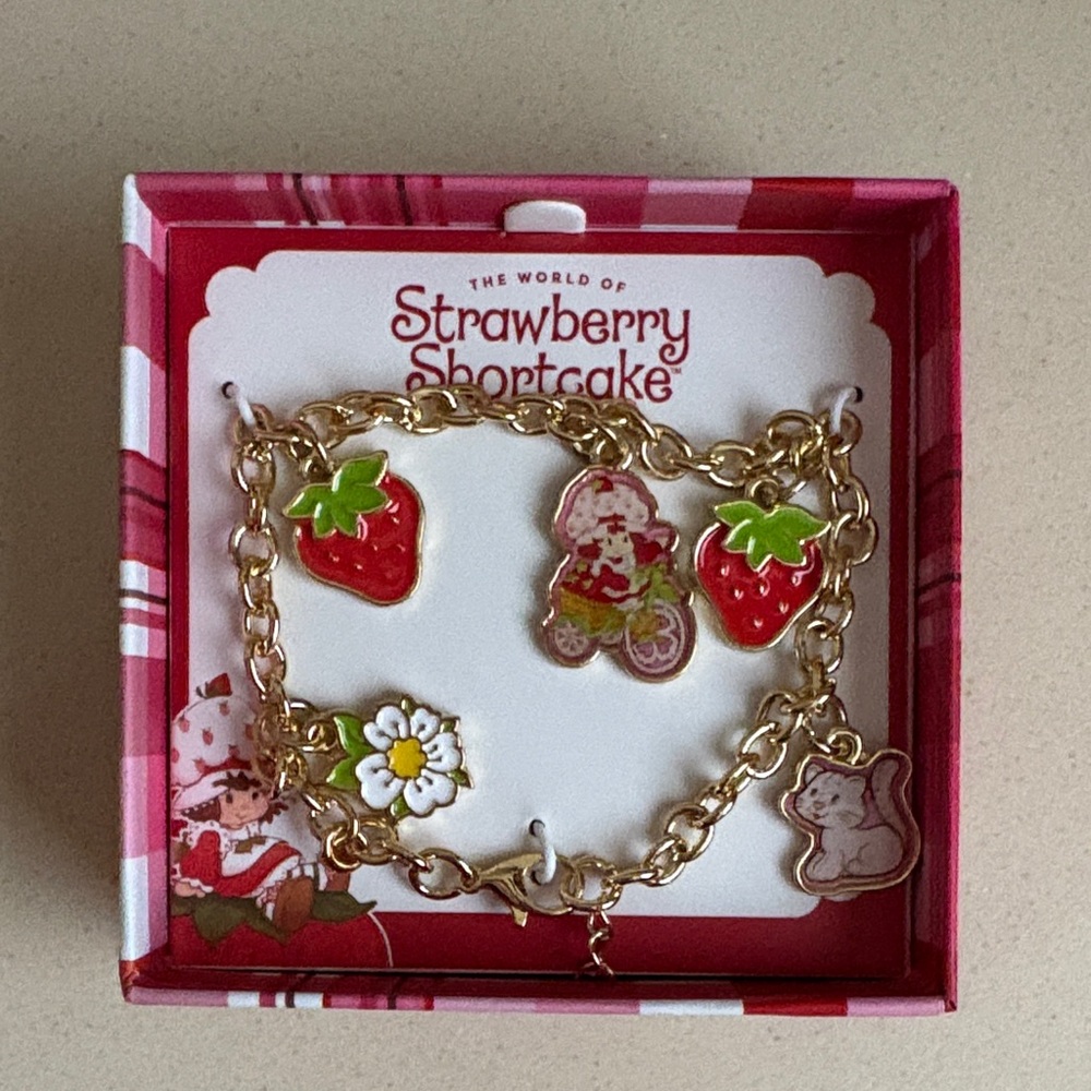Strawberry Shortcake Charm Bracelet